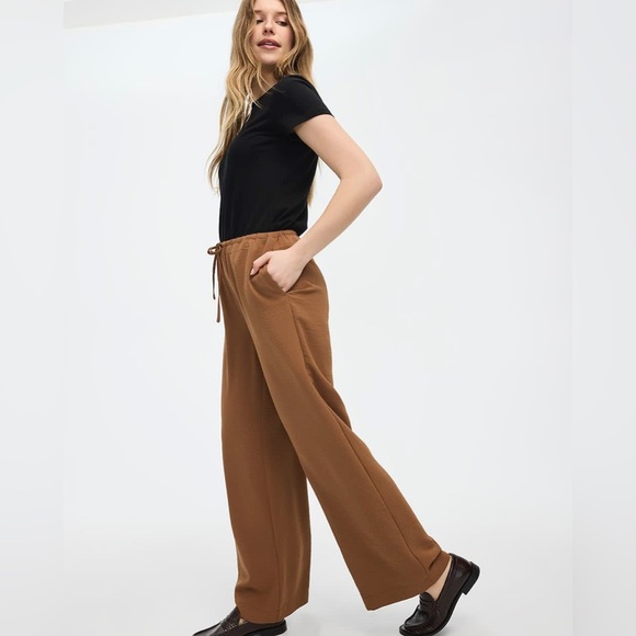 Reitmans Pants - Reitmans Brown Wide-Leg Women's Pants